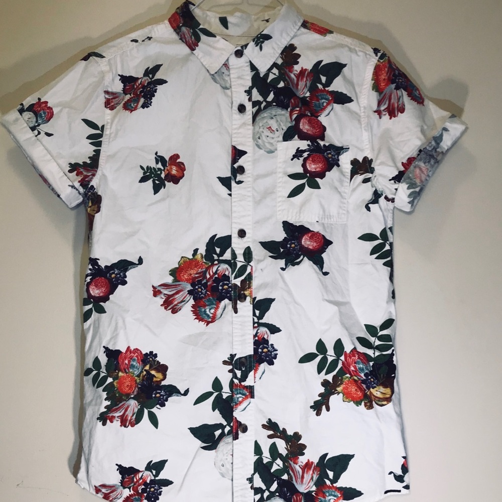 On The Byas, Short Sleeve Button Down Shirt,Pacsun
